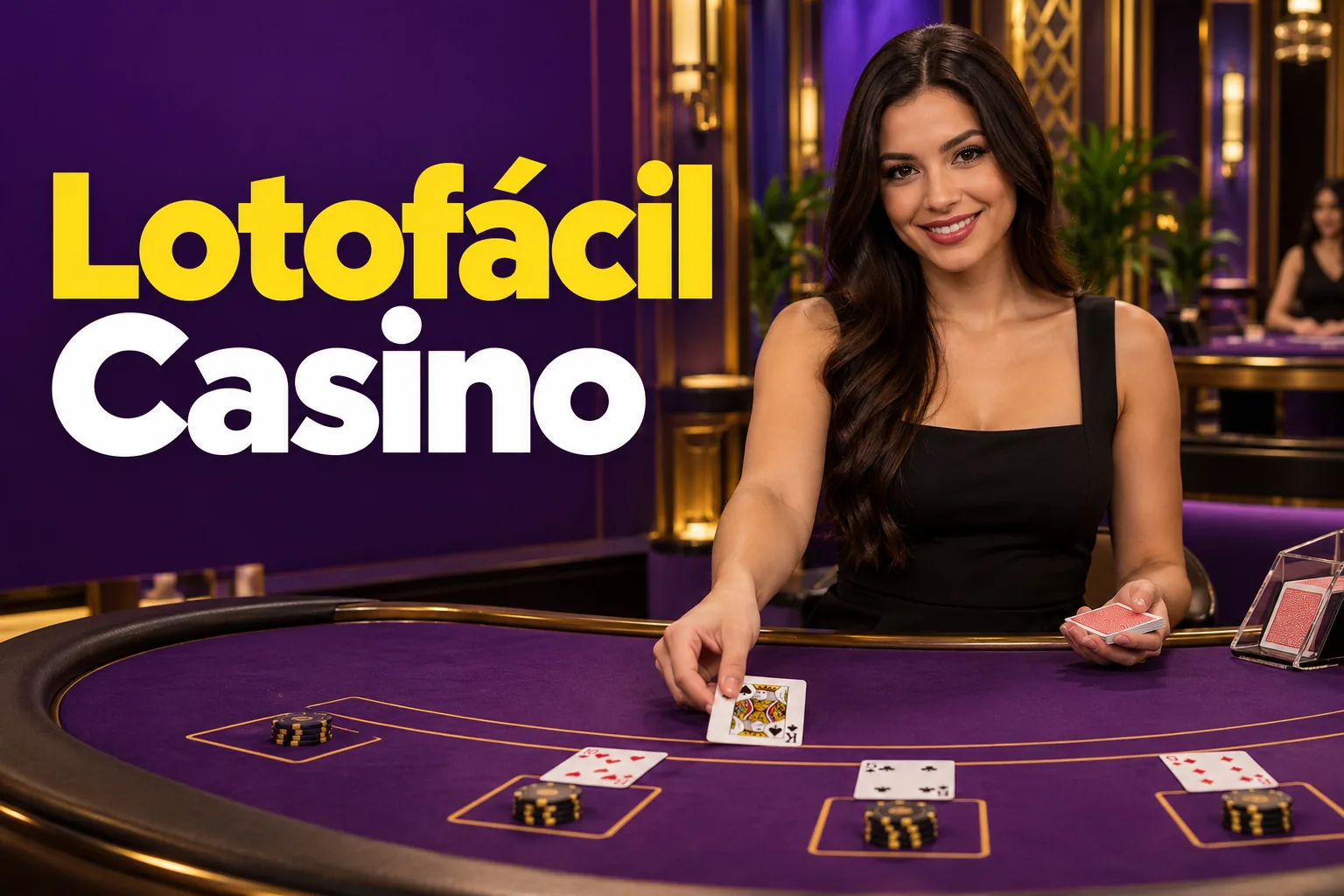 Mesa de roleta brasileira ao vivo do Lotofácil Casino